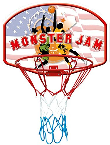 Best Sporting Basketballkorb Indoor Ø 30 cm für Basketball Größe 5 I Stabiler Basketball Korb mit Brett und Netz I Basketballkorb Kinder Indoor I Basketballkörbe