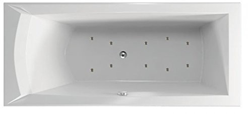 Whirlpool combination system, whirlpool bathtub water/air, Relax Champagner – whirlpool for wellness and relaxation – for almost all