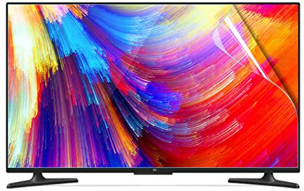 JHZDX 32 43 49 50 55 58 65 Matte TV Bildschirmschutzfolie, Anti Glare/Anti Blue Light/Anti Fingerprint TV LCD Film, Anti-UV Schutzfolie Strahlenschutz Schützen Sie Die Augen,32 698 * 392