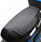 ZIYUEZIKUN Sitzbankabdeckung,Motorrad Sitzbankbezug Oxfordtuch + PU Tuch, Motorrad Roller Moped Sitzbezug Sitz Motorradbezug Leichte Sitzbezug Outdoor Wasserdicht Regen Staub UV Schutz (XL, Black)