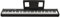 88-Key Weighted Digital Piano Hammer-Action Touch Sensitivity Full Size Keyboard Piano Music Instrument Piano With Stereo Speakers Bluetooth MIDI Connection For Professional and Beginners