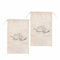 Lot de 2 grands sacs à pain pour pain fait maison, 51 x 36 cm, en lin naturel, doublure en TPU, respirants et respectueux de l'environnement avec cordon de serrage, pour pain au levain et pain fait