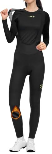 INBIKE Pantalons VTT Femme Cuissard Long Cyclsime Hiver Thermique et Respirant