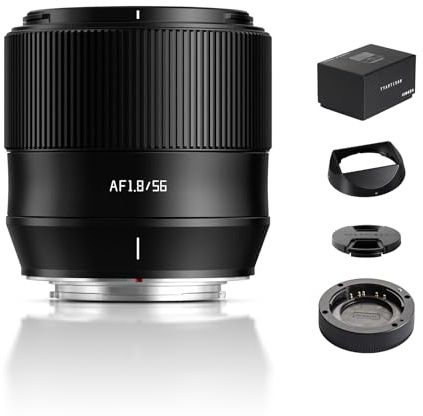 TTARTISAN Autofokus 56 mm F1.8 APS-C objektiv för Nikon Z Mount 56 mm f/1.8 Prime objektiv spegellös kamera (Z-Mount)