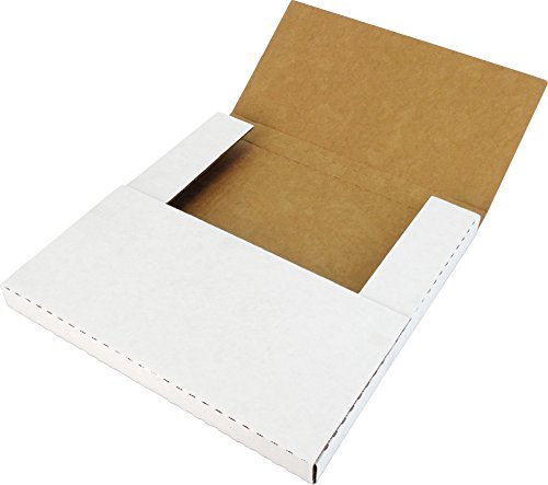 10 Scatole Bianche in Vinile per Spedire Vinili LP – può contenere da 1 a 3 dischi da 30,5 cm – altezza regolabile – cartone resistente 200# # 12BC01VDWH