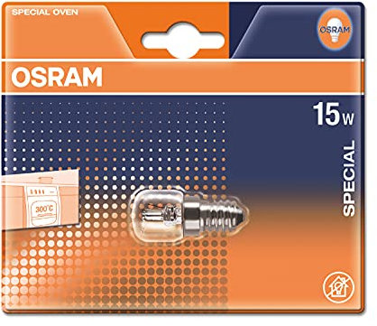 Osram Backofenlampe, E14-Sockel, 15 Watt