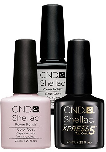 CND Shellac Romantique Plus Base Xpress5Top Coat 1 Set 1 x 22 ml