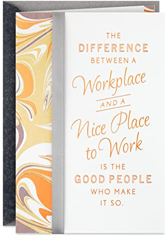 Hallmark Coworker Goodbye Card, Retirement Card (Thank You For Everything)