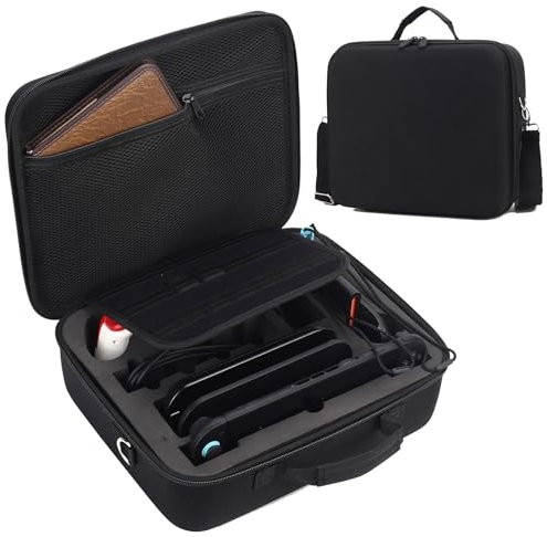 Flyekist Portable Hard Shell Carrying Case for Nintendo Switch 2(2025),Deluxe Travel Storage Protective Carrying Case Bag for Switch 2 Console Controller Accessories