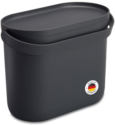 GARANTIA NOVA bioavfallshink 8 liter, grafitgrå