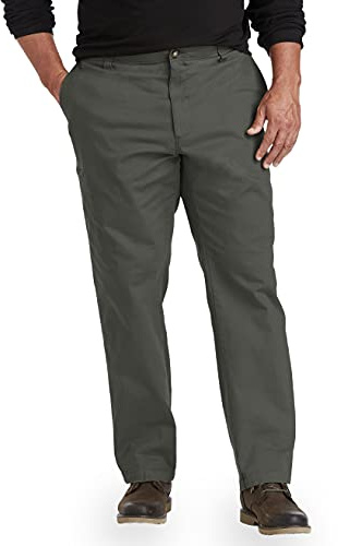 Lee Men's Big & Tall Extreme Motion Canvas Cargo Pant Shadow 54W x 30L
