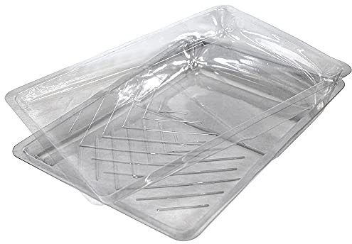 Revêtements pour bacs à Peinture Faithfull - Revêtements jetables pour bacs de 230 mm (9 Pouces) pour des changements de Couleur faciles et Une Peinture sans dégâts – Lot de 5