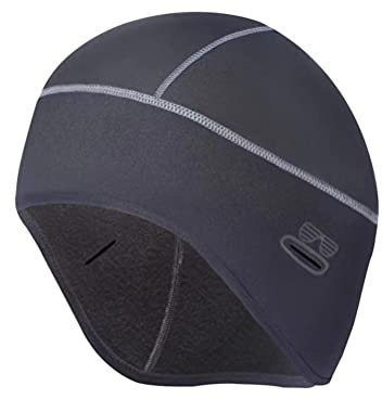 Akemaio Gorra de Casco de Seguridad para Montar de Terciopelo de un Solo Lado Gorro de Forro de Casco Impermeable Gorro de Ciclismo cálido para Motocicleta