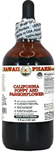 Hawaii Pharm Europe Kalifornischer Mohn und Passionsblume ALKOHOLFREI Flüssigextrakt Glyzerit 120 ml