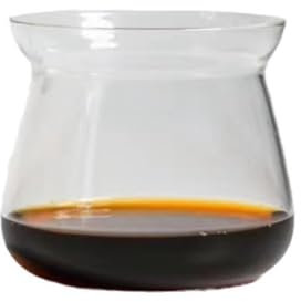 Willoghsa Tasses à Café en Verre Tasse à Café en Verre Borosilicaté Haute Température Tasse à Café 275 ML Tasse à Café Infusée à la Main
