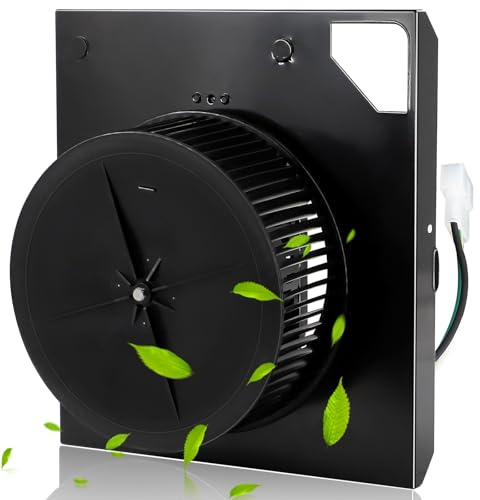 Hiorucet S-97016621 Bathroom Exhaust Fan Motor for Broan Nutone QTN80L, QTN80L-A, QTR080, QTR080-A, QTR070, QTRN080, QTRN080-B, QTR080L, QTR080F, QTR070L, Replacement Fan Motor S99080568 S97016621.