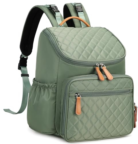 LORADI Baby Wickeltasche Großer Leichtgewicht, grün