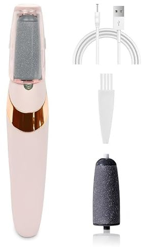 Electric Feet Callus Remover,Portable Electronic Foot File Pedicure Tools,Waterproof Foot Scrubber File,Pedi Foot Care for Dead,Hard Cracked Dry Skin Manicure Nail Nail Care Cutics Nail Art