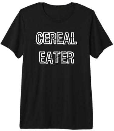 Comedor de Cereales Camiseta Premium