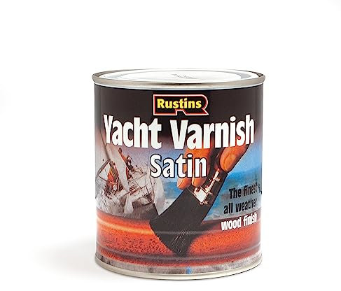 Rustins Yacht Varnish Satin - Clear 500ml