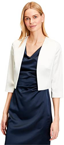 Vera Mont Damen 0059/4822 Bolero, Weiß (Offwhite 1014), (Herstellergröße: 46)
