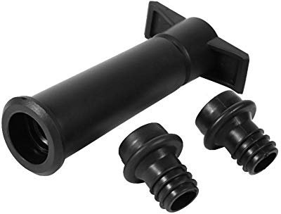 Dingln Bomba de Vacío para Vino con 2 Tapones al Vacio para Aireación y Conservación del Vino Tinto