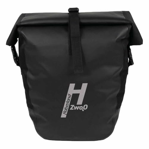 Haberland H2O Einzeltaschen-Paar Schwarz 32x47x16 cm
