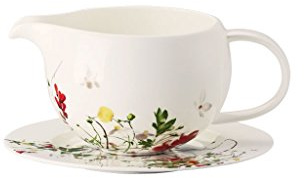 Rosenthal Brillance Fleurs Sauvages Sauciere 2-teilig