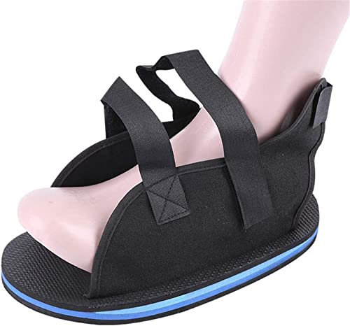 Chaussure Post-Opératoire pour Pied Ou Orteil Cassé, Chaussure De Marche Médicale/Chirurgicale, Botte Moulée, Orthèse De Fracture Et Sandale Orthopédique avec Semelle Dure,M