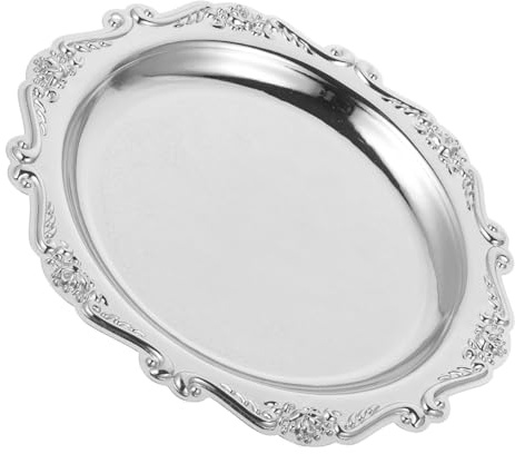 Homoyoyo Plateau Décoratif Vintage pour Snacks Bijoux Desserts Et Fruits Assiette De pour Maison Événements