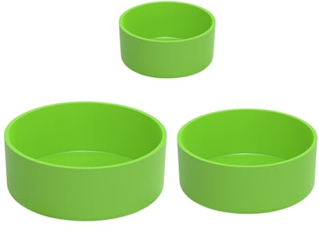 3pcs rettili cibo acqua ciotole per piccoli animali domestici piatto di alimentazione con superfici lisce per anfibi facile manutenzione rettili accessori alimentazione