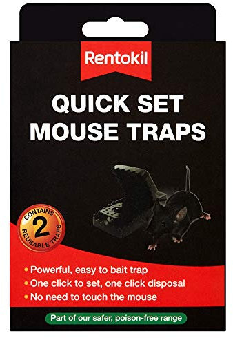 Rentokil FQ26 quick set mouse trap (set of 2)