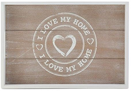 Tablett I Love My Home by homania Dekoration Haus