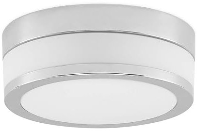 Lindby Deckenlampe Badezimmerlampe, spritzwassergeschützt IP44 Badlampe Deckenleuchte Badleuchte ø 23 cm 230V 2xE27 max. 60W ohne Leuchtmittel