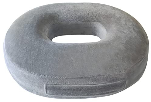 Ecosafeter Donut Hämorrhoiden Sitzkissen-Kissen für Bürostuhl, Einfach und praktisch, Ergonomisches Steißbeinkissen, für Schwangerschaft, Postnatal, Ischias, Steißbein
