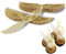 OIGWBPH Lot de 50 pièces Ailes Dorées pour Décoration de Gâteau,Anniversaire,Bonbons,Cupcakes,Fêtes à Thème,Harry Potter Magique (Doré)