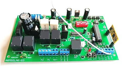 Motore per cancello scorrevole, 150 kg di controllo elettronico a scheda elettronica del circuito 'operatore del motore 'apri del cancello a battente automatico for l'apri del cancello 12VDC doppio si