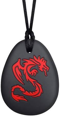 Collana da masticare sensoriale per adulti e bambini con autismo ASD masticatori aggressivi Fidget Chewy Aids Concentrazione Sicuro Smetti di mordere giocattoli che funzionano