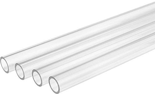 Thermaltake Flytande kylsystem 5/8-tums 16 mm OD 500 mm V-Tubler PETG-rör - transparent (förpackning med 4)