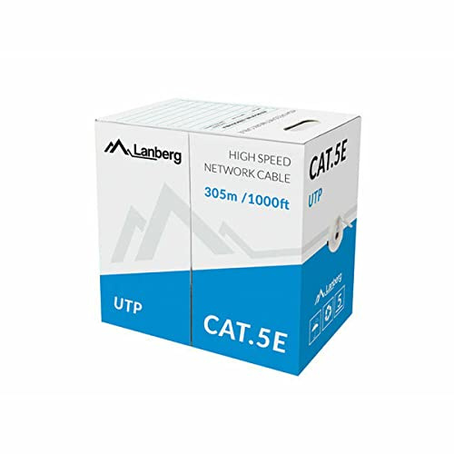 Lanberg LCU5-10CC-0305-G networking cable Green 305 m Cat5e U/UTP (UTP)