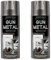Rust-Oleum 400ml Metallic Spray Paint - Gun Metal (Pack of 2)