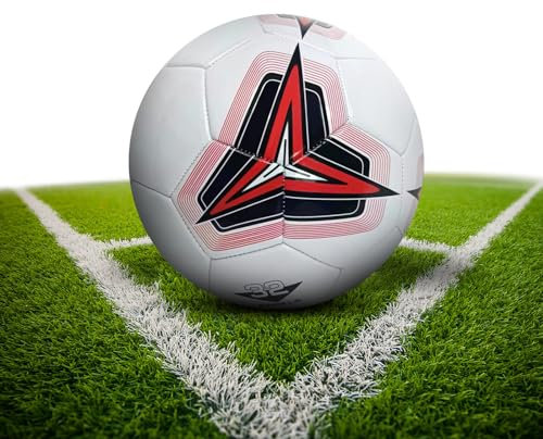 pwavum Fussball Größe 5, Offizieller Match-Futsal-Ball, Futsal Ball mit Standardgröße und Offizieller Größe, Verdickt Explosionsgeschützt Fussball Kinder Trainingsfußball Jugend und Kinderfußball