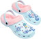 Disney Stitch Sabots Femme avec Doublure Polaire Chaussures de Jardin avec ou sans Charms Chaussons Hiver Cadeau Femme (Stitch Bleu/Rose, 37/38 EU)