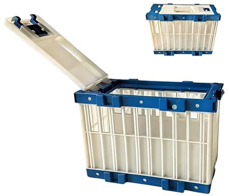 Breathable Pigeon Cage, Secure Travel Carrier Box, 12.6x5.91x8.86 Inches Bird Cage with Lock, Ventilated Polymer Transport Crate, Bird Carrier with Practical Design, Outdoor Transport for Parakeet