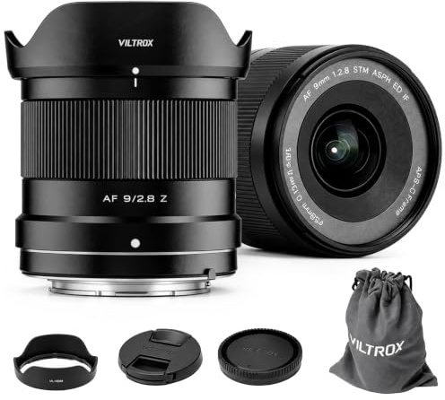 VILTROX 9mm F2.8 Z Air AF Objetivo para Nikon Z, APS-C Ultra Gran Angular