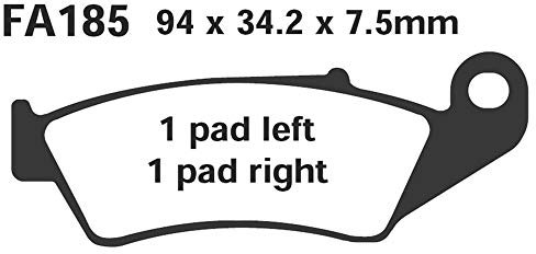 Pastillas de Freno EBC FA185R