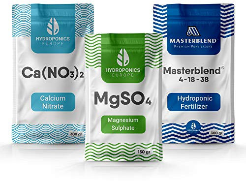 Masterblend 4-18-38 Set Complet d'engrais Hydroponique Combi - Envoi Depuis l'UE (0.75)