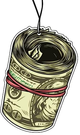 2x Bündel Dollar Duftbaum Auto lustig, Auto Duftspender, Duftbaum Auto tuning, car air freshener, Duftanhänger Auto, Duftbaum Set Auto