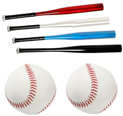 OISE ART STORE Trade Shop - Mazza da Baseball Softball Alluminio 76cm 30 Mazze Sport + 2 Palline Omaggio