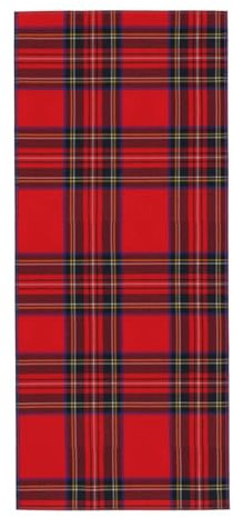 EgoMed Handtuch 30 x 70 cm, Handtuch, weiche Badehandtücher für Küche, Hotel, Fitnessstudio, Waschküche, Royal Stewart Tartan